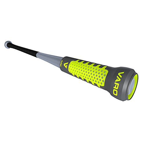 Varo ARC Bat Training Weight, 12oz, for Baseball (MLB Authentic) - Barrel Feel - Improve Your Batting, Barrel Speed, and Develop Swing Mechanics, 12oz Regular, Black Graphite Silver