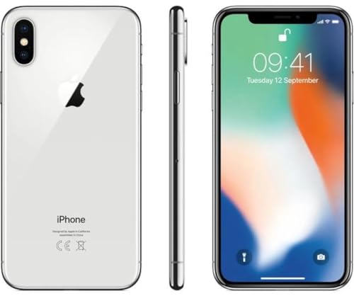 Apple iPhone X, 64GB Unlocked - Silver