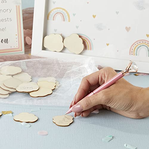 Kate Aspen Baby Shower Guest Book Alternative, One Size, Boho Rainbow