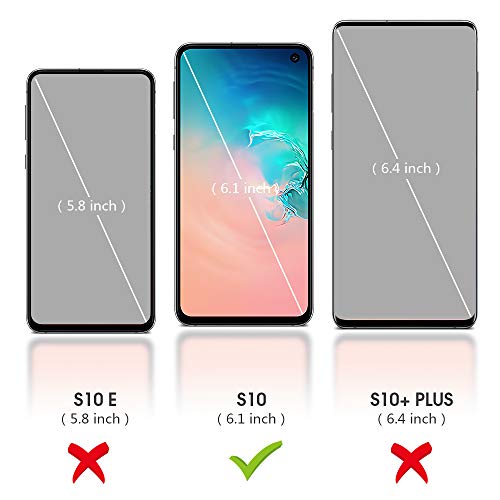 Abitku Compatible with Galaxy S10 Case, Liquid Silicone Microfiber Cloth Lining Full Body Cover with Screen & Camera Protection 6.1 inch 2019, Clove Purple