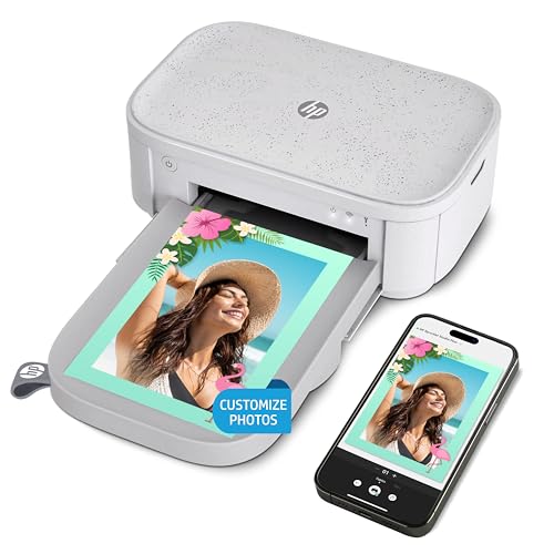 HP Sprocket Studio Plus 4x6 Instant Photo Printer – 118 Sheets & Cartridge Bundle - Wireless, Wi-Fi, Premium Dye Sublimation - Vibrant Color Pictures - Editing App for Fun, Creative Photos