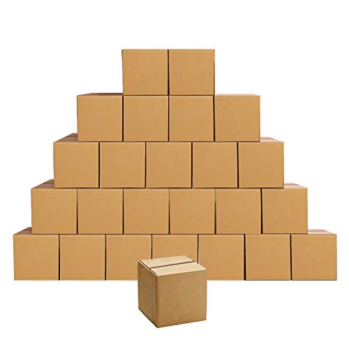 EdenseeLake 40 Pack 10x4x4 inches Shipping Boxes Corrugated Cardboard Boxes for Packing, Mailng, Moving, Brown