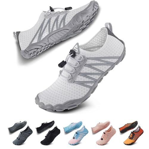 SEEKWAY Water Shoes Sports Quick-Dry Barefoot Aqua Beach Pool Lake Swim Boating Hiking Surfing Men Women Purple SP001