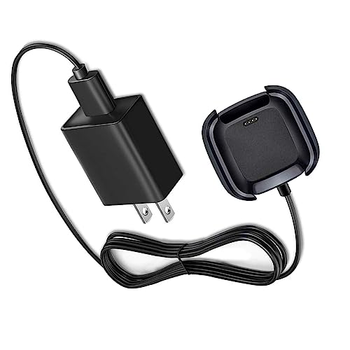 YCWZZH Fast Wall Charger for Fitbit Versa/Lite/SE,(not for Versa 2) Charger USB Charging Cable Cord for Fitbit Versa/Fitbit Versa Lite/Fitbit Versa SE Smart Watch Replacement Charger Dock