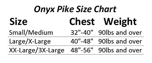 ONYX Pike All Adventure Paddle Sports Life Jacket, Green, S/M