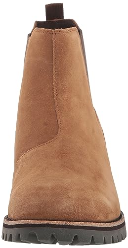 Chaco Men's Fields Chelsea Waterproof Boot, Maple Brown Suede, 14