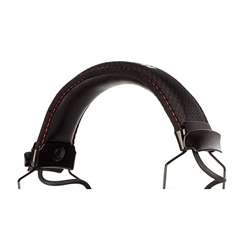 Honeywell Retail Sync Wireless Earmuff with Bluetooth 4.1 (RWS-53016), Black With Red Accents