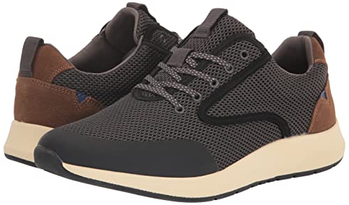 Vince Camuto Men's Emmitt Mesh Sneaker, Charcoal/Black, 8