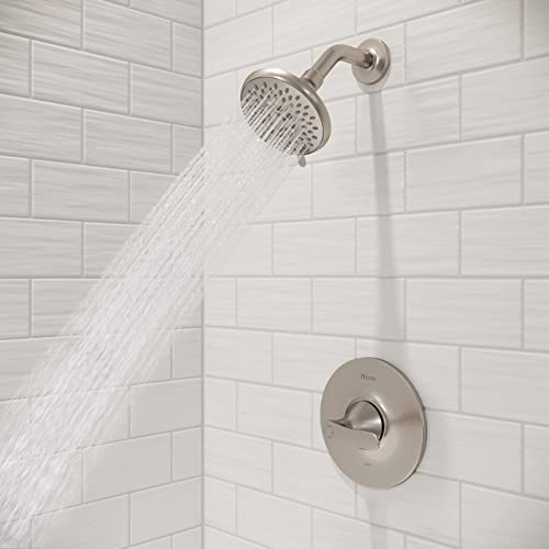 Pfister Weller Shower Only Trim Kit, Valve Not Included, 1-Handle, 2-Hole Install, Brushed Nickel Finish, LG897WRK