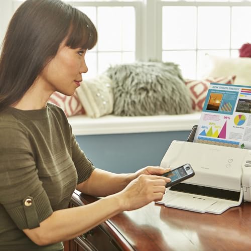 Brother High-Speed Desktop Document Scanner, ADS-2200, Multiple Scan Destinations, Duplex Scanning (Renewed Premium)