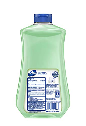 Dial Complete Antibacterial Foaming Hand Soap Refill, Fresh Pear, 32 fl oz