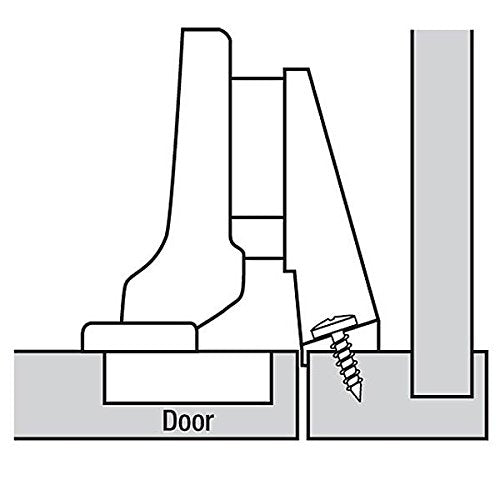 Blum Clip Top 110 Degree Face Frame, Inset Hinge with BLUMOTION (Set of 2)