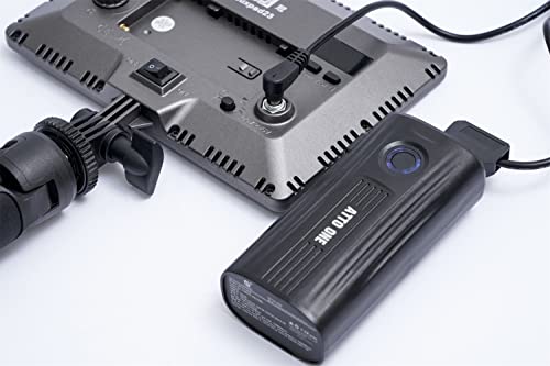 FXLION Mini Multi Voltage Portable Rechargeable Battery ATTO ONE with D-tap and USB for Photography Light, Camera, Phone, Laptop