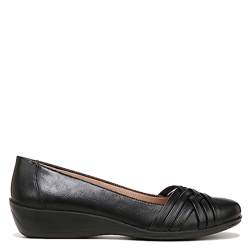LifeStride Womens Incredible Ballet Flat, Bone, 8 US