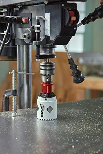 Disston E0100224 Blu-MOL QUICKCORE Xtreme Bi-Metal Hole Saw, 7" Clamshell Size, 5-1/4"
