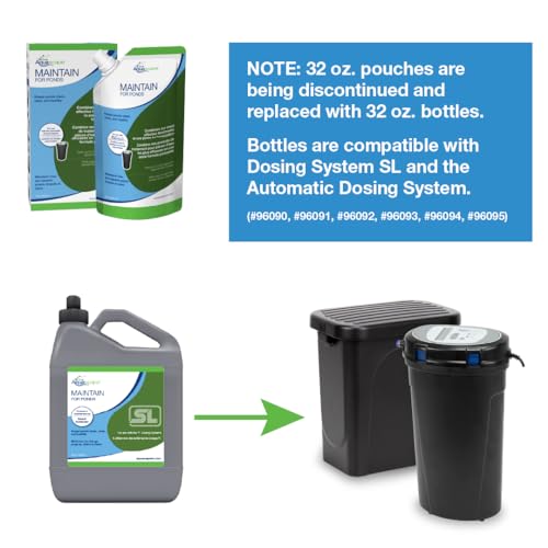 Aquascape MAINTAIN Automatic Dosing System Water Treatment for Pond, 32 oz/946 ml | 96032