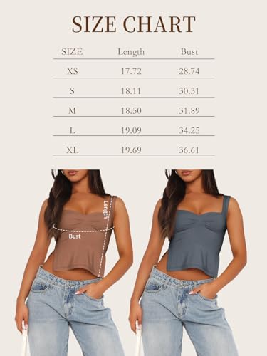 Trendy Queen Womens Crop Tank Tops Cute Backless Tops Going Out Outfits Y2k Summer Clothes for Teen Girls, Mauve, Small