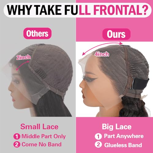 XVE Deep Wave 13x4 Lace Front Wigs Human Hair Pre Plucked 180% Density HD Transparent Lace Frontal Wig Wet And Wavy Wigs For Women Brazilian Hair Curly Glueless Wig Natural Black Color 20 Inch