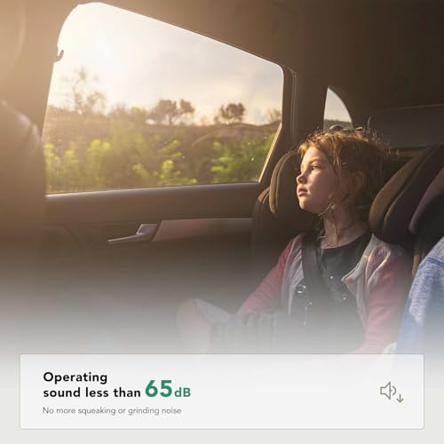 YHTAUTO Rear Driver Side Power Window Regulator With 2-Pin Motor Assembly for Chevy Silverado & GMC & Cadillac Models, Silverado/Sierra 1500 2500 HD 3500, Suburban/Avalanche/Yukon XL, Escalade ESV EXT