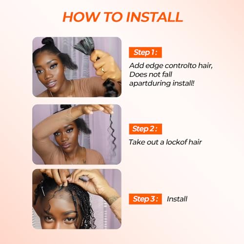 Human Braiding Hair for Boho Braids #4/27 Deep Wave Bulk Human Boho Hair for Braiding 12A Virgin Curly Human Hair for Boho Knotless Braids Human Hair Bundles (Deep wave (#4/27), 14 Inch)