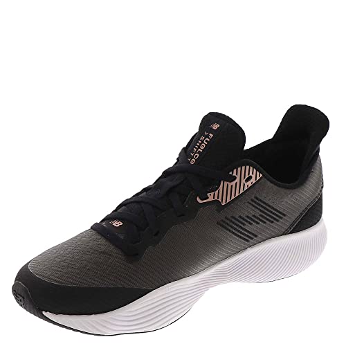 New Balance Women's FuelCell Shift Tr V1 Cross Trainer, Black/Rose Gold Metallic, 8