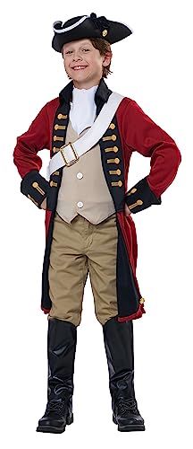 California Costumes Boys British Redcoat Costume Large (10-12)