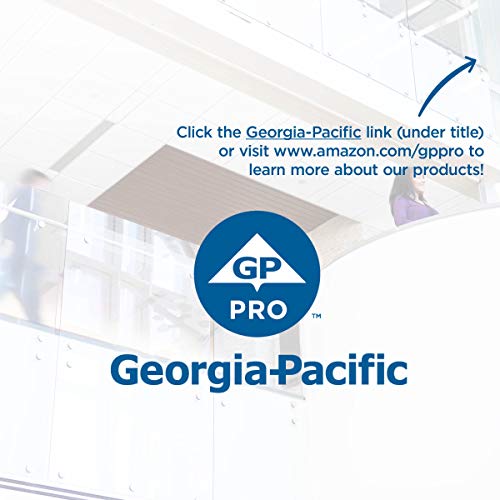 Georgia-Pacific SofPull Centerpull 2-Ply Mini Toilet Paper by GP PRO, 19516, 500 Sheets Per Roll, 16 Rolls Per Case, White