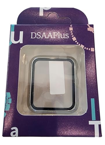 DSAAplus Gold Case Cover Screen Protector Compatible With Apple Watch Band 38mm 40mm 41mm 42mm 44mm 45mm 49mm,Ultra Thin Scratch Resistant Overall Protective Cover (38mm, silver)