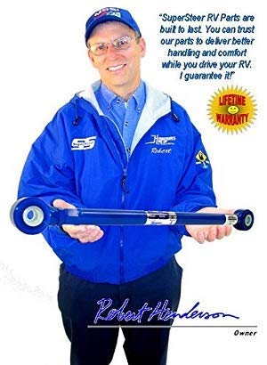 SuperSteer® SS401 Rear Trac Bar for Ford F53 V10 20-22K GVWR up to 2020, Ford F53 V8 16-22K GVWR 2021+, & Kodiak C4500/5500 18-22k GVWR