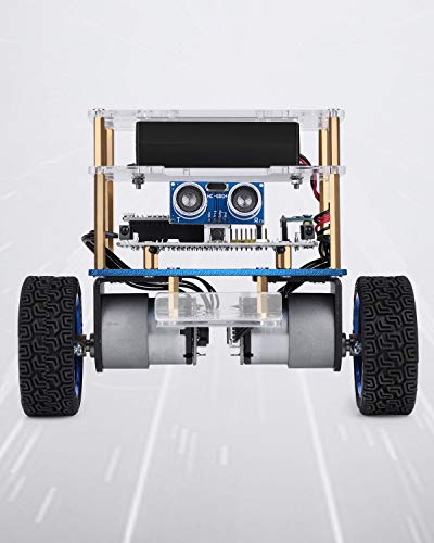 ELEGOO Tumbller Self-Balancing Robot Kit for Arduino Robotics for Kids Ages 8-12 12-16 Birthday Gifts for 8 9 10 11 12 13 14 15 Year Old Boys Girls Teens STEM Building Toys Science Kits Robot Building