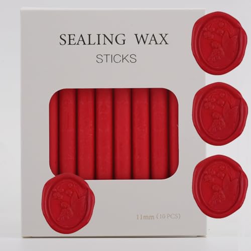 Grey Blue Sealing Wax Sticks, ONWINPOR 20 Pieces Glue Gun Gray Blue Wax Seal Sticks Wax Stamp, Easy Melting Wax Seal Sticks for 0.43'' Glue Gun Wax Sealing Sticks (20, Grey Blue)