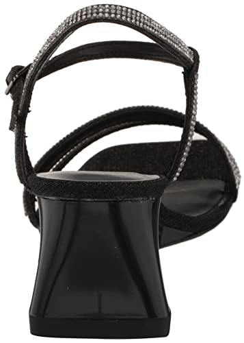 Anne Klein Women's Genova Wedge Sandal, Silver, 11