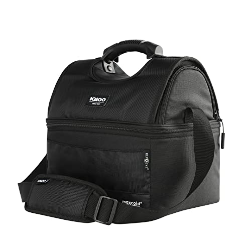 Igloo Black Evergreen 16 Can Softsided Gripper Bag