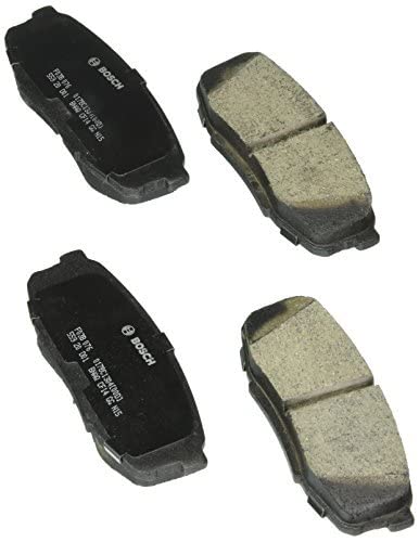 BOSCH BC1304 QuietCast Premium Ceramic Disc Brake Pad Set - Compatible with Select Lexus LX570; Toyota Land Cruiser, Sequoia, Tundra; REAR