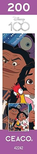 Ceaco - Disney's 100th Anniversary - Moana - Selfies - 200 Piece Jigsaw Puzzle