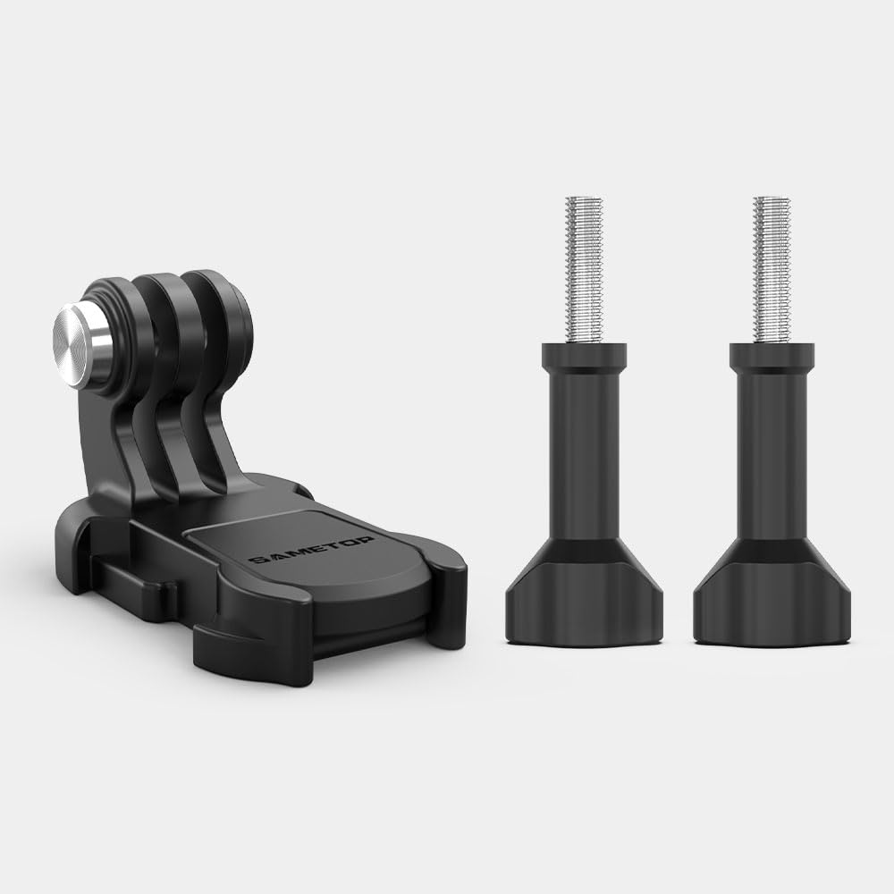 Sametop Head Mount Strap Chest Mount Harness Chesty Kit Compatible with GoPro Hero 13, 12, 11, 10, 9, 8, 7, 6, 5, 4, Session, 3+, 3, 2, 1, Hero (2018), Fusion, Max, DJI Osmo Action Cameras