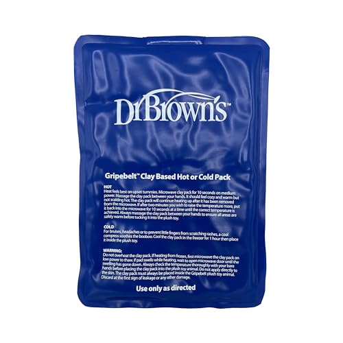 Dr. Brown's Infant Gripebelt for Colic Relief, Heated Tummy Wrap, Baby Swaddling Belt for Gas Relief, Natural Relief for Upset Stomach in Babies and Toddlers, Panda, 0-3m