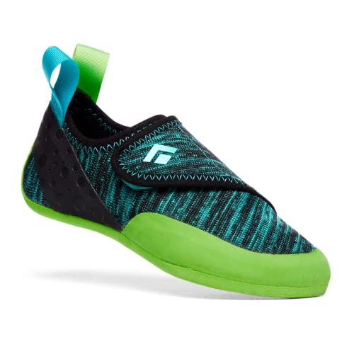 Black Diamond Kids Momentum Rock Climbing Shoes, Envy Green, 11 Little Kid