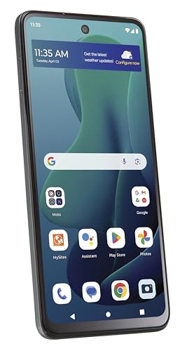 Tracfone | Motorola Moto g 5G 2024 | Locked |128GB | 5000mAh Battery | 50MP Camera | 6.6" Display | Gray