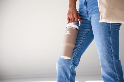 Stanley IceFlow Stainless Steel Tumbler - Vacuum Insulated Water Bottle for Home, Office or Car Reusable Cup with Straw Leak Resistant Flip Cold for 12 Hours or Iced for 2 Days, Iris, 20OZ