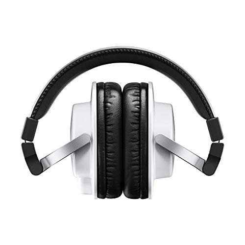 Yamaha HPH-MT5 Monitor Headphones, White, (HPH-MT5W)