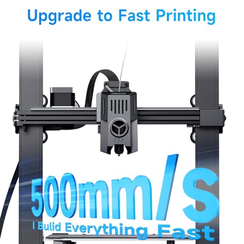 Creality Ender 3 V3 3D Printers, 600mm/s High Speed Printing Machine with Core XZ, Dual-Gear Direct Extruder, 60W 300℃ Hotend, Auto-Leveling DIY 3D Printer 8.66x8.66x9.84 inch