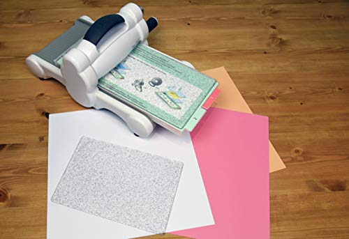 Sizzix Silver Glitter Cutting Pad Standard Clear Slr