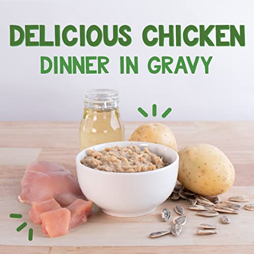 Earthborn Holistic Chicken Catcciatori Chicken Dinner in Gravy Grain-Free Wet Food for Adult Cats (3 oz. Cans, Pack of 24)
