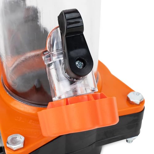 Camco Rhino Blaster RV Tank Rinser with Gate Valve & Backflow Preventer RV Accessories for Waste Tank Cleaning - Essential Camper Supplies for Odor Control and Sensor Maintenance - (39086)