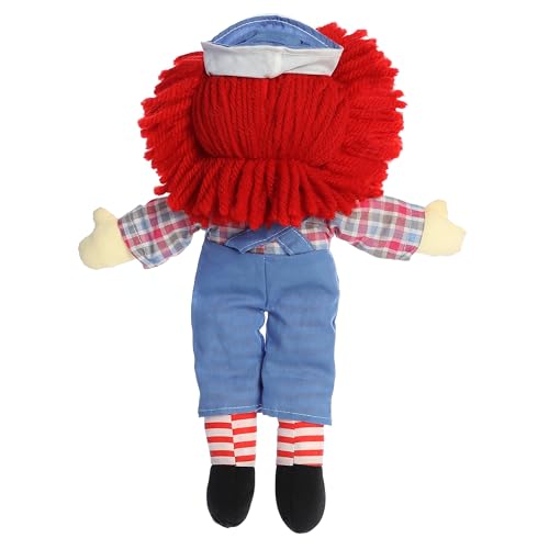 Aurora® Timeless Raggedy Ann & Raggedy Andy® Raggedy Andy Classic Stuffed Animal - Cherished Memories - Lasting Play - Multicolor 12 Inches