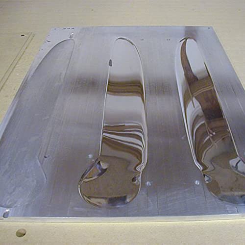 6061 T651 Aluminum Sheet Metal 8" x 12" x 1/2"(12.7MM) Flat Plain Thick Aluminum Plate Covered with Protective Film, 1/2Inch Thick Heat Treatable Rectangle Aluminum Metal Plate for lndustry, DIY