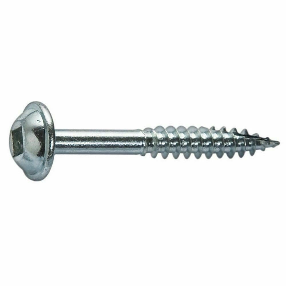 Kreg SML-F125-5000 Zinc Pocket Screws, 1 1/4 Inch, #7 Fine Thread, Maxi-Loc Head (5000 Count)