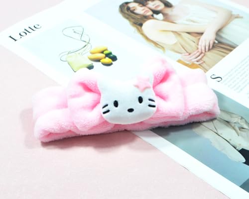 GGJQQDM Kawaii Headband for Spa, Makeup, Face Washing & Pajama Parties - Suitable for Girls and Women (F)