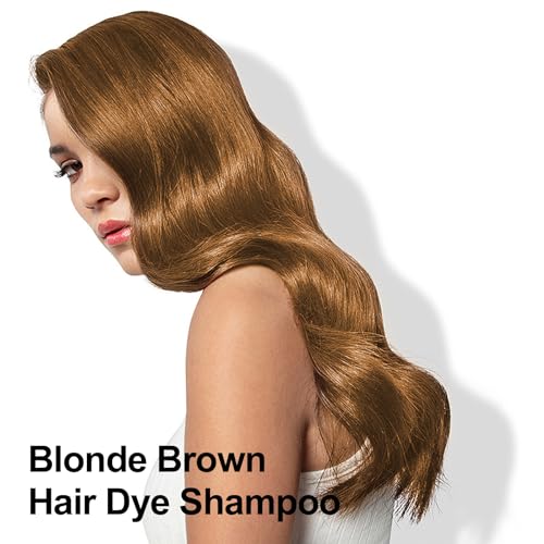Hair Dye Shampoo 3 in 1, Black Hair Dye 16.9 FL Oz, Black Hair Shampoo, Semi-Permanent Hair Dye Shampoo, Lasts 30 Days Hair Color Shampoo (Black)
